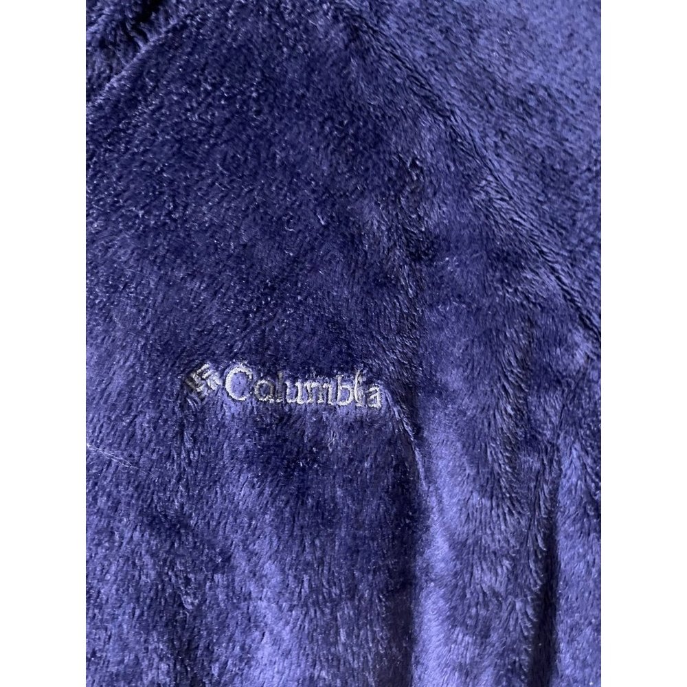 Purple womens Columbia size medium fleece zip up jacket. - Picture 3 of 5